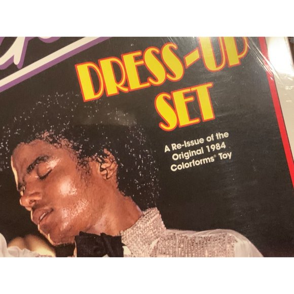 Michael Jackson Colorforms Dress-up Set (Reissue of Original 1984 Toy) NEW 2010 - Picture 12 of 14